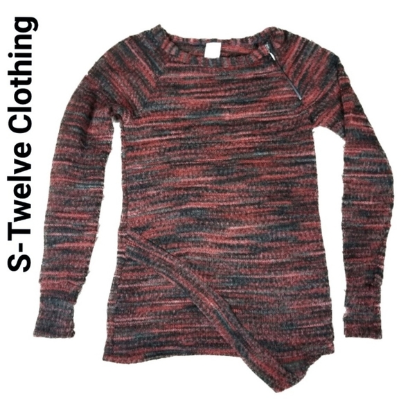 S-Twelve Sweaters - ⏳FINAL PRICE⌛Thin Asymmetric Sweater || Small